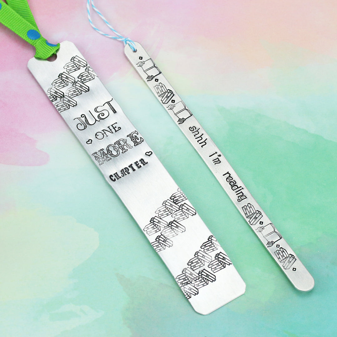 Stack of Books Metal Design Stamp, 11mm - Beaducation Original
