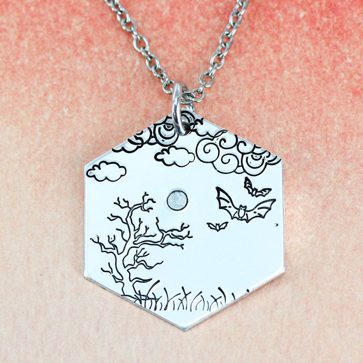 Spider Web Metal Design Stamp, 8mm - Beaducation Original