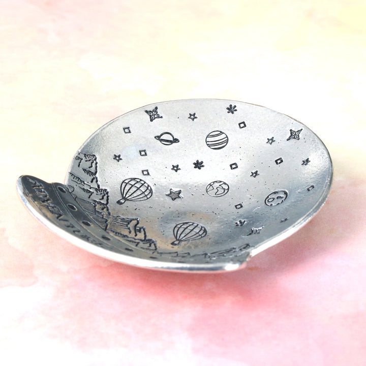 Saturn Planet Metal Design Stamp, 4.5mm - Beaducation Original