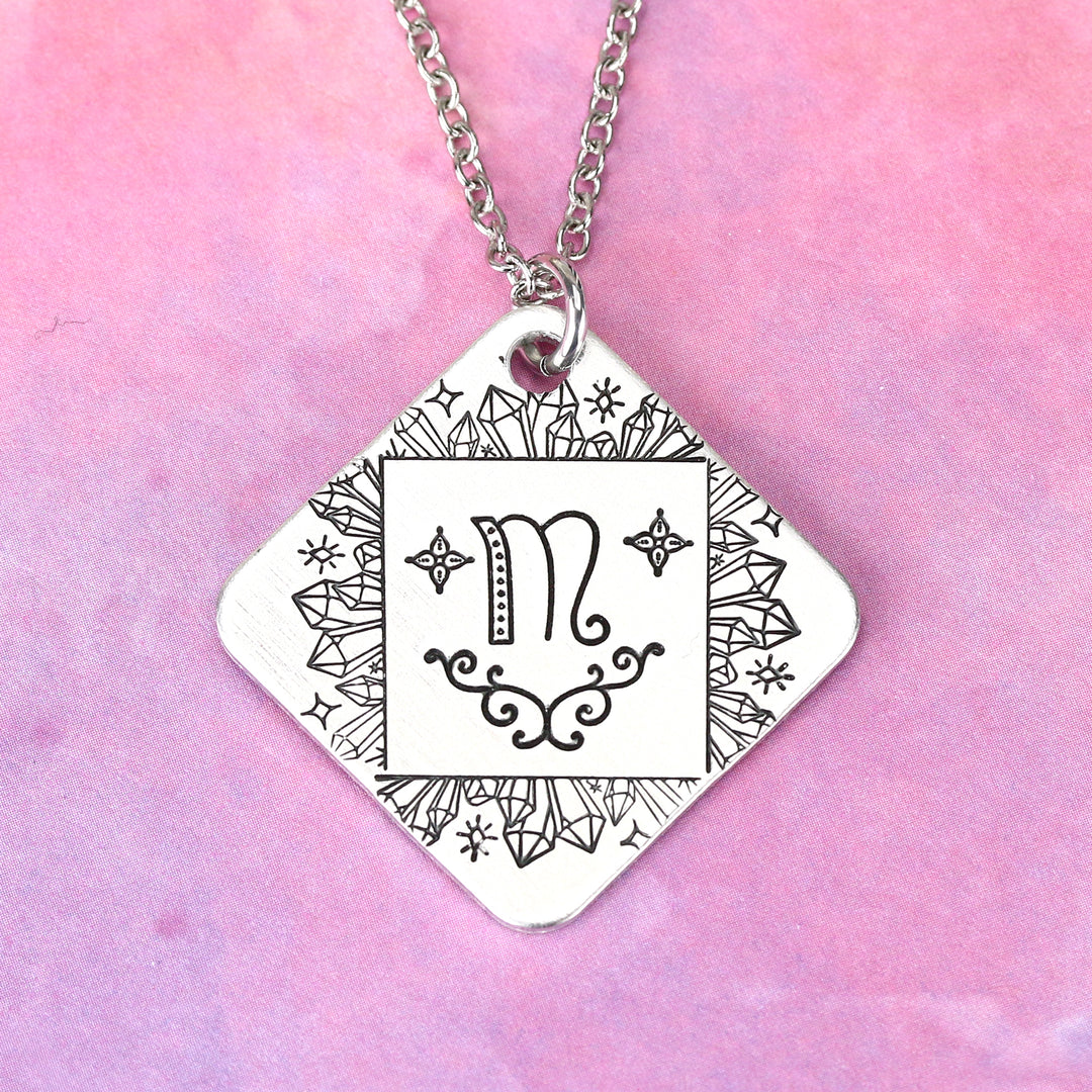 Crystal Line Border Metal Design Stamp, 17mm - Beaducation Original