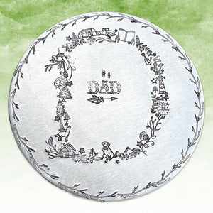 Aluminum Round, Disc, Circle / Coaster Blank, 102mm (4"), 10 Gauge