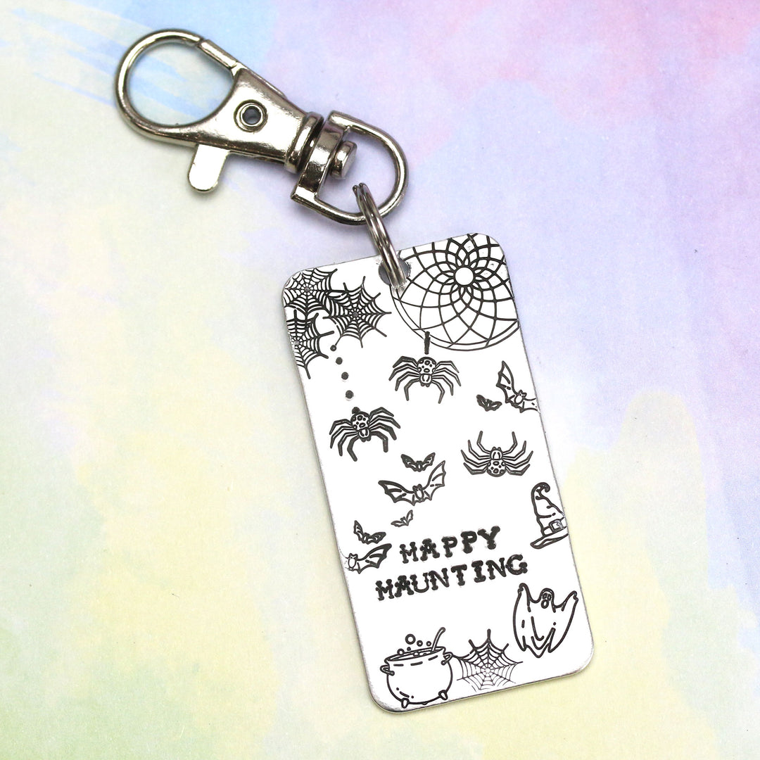 Spider Metal Design Stamp, 8mm - Beaducation Original