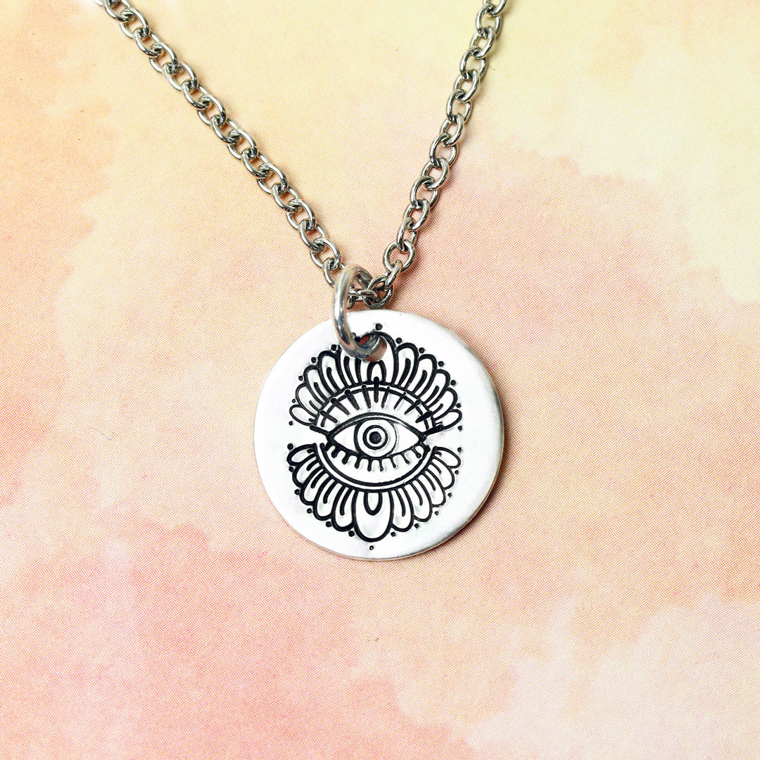 Mandala Blooming Arch Element Metal Design Stamp, 11mm - Beaducation Original