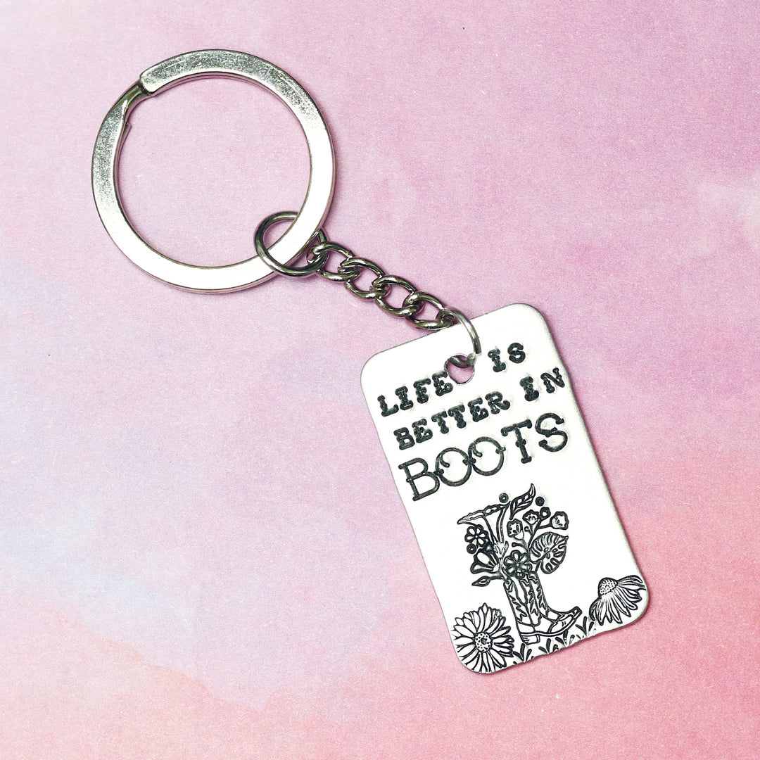 Cowboy Boots Metal Design Stamp, 8.3mm - Beaducation Original