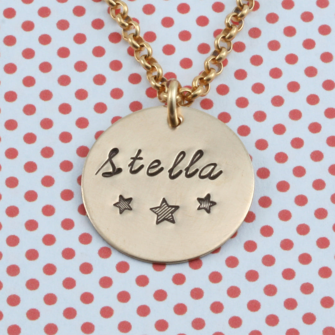 Lined Star Metal Design Stamp 3mm- Beaducation Original