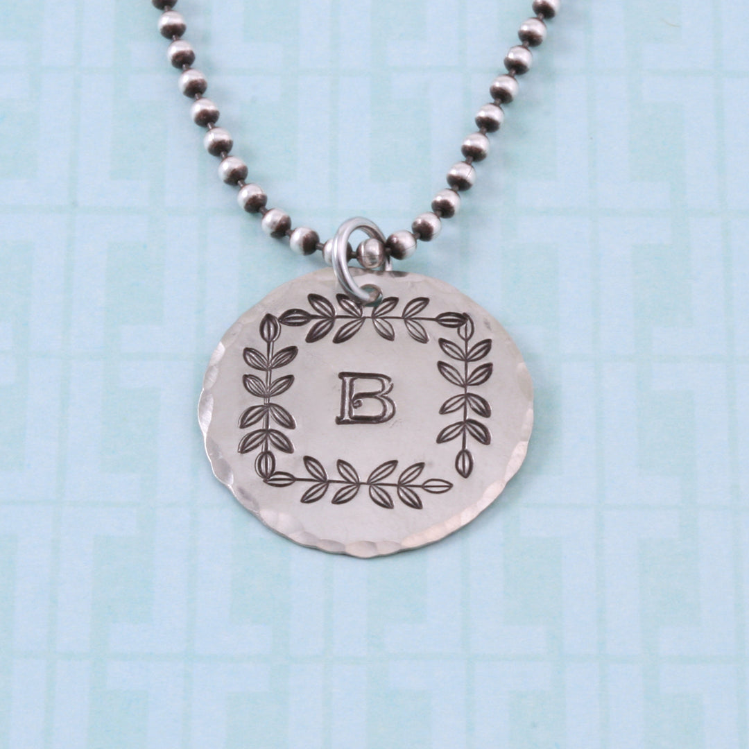 Symmetrical Branch Border Metal Design Stamp - Beaducation Original
