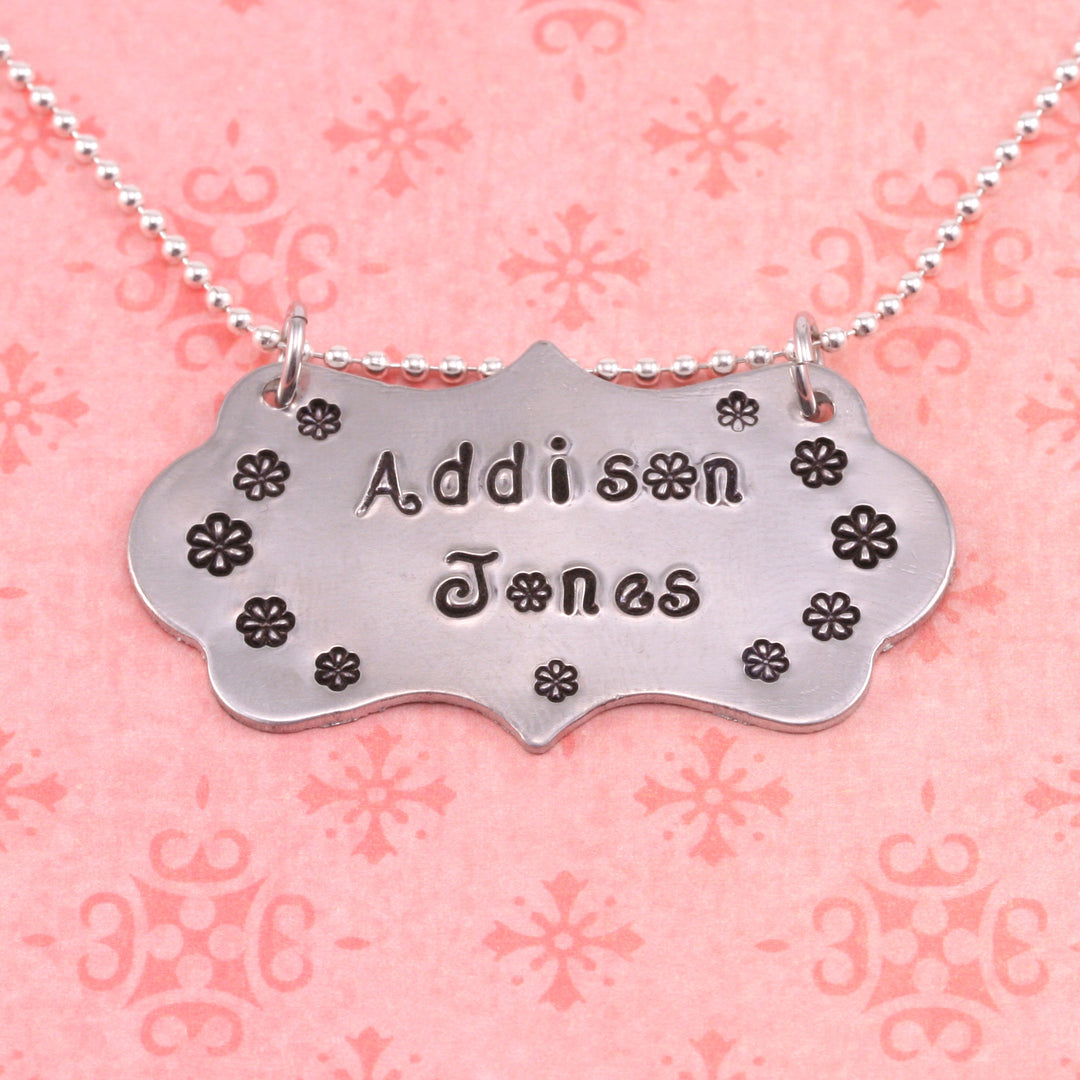 Daisy Flower Face 3mm Metal Design Stamp - Beaducation Original