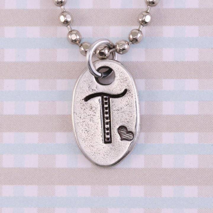 Pewter Oval Riverstone with Hole, 15mm (.59") x 9.4mm (.37"), 16 Gauge