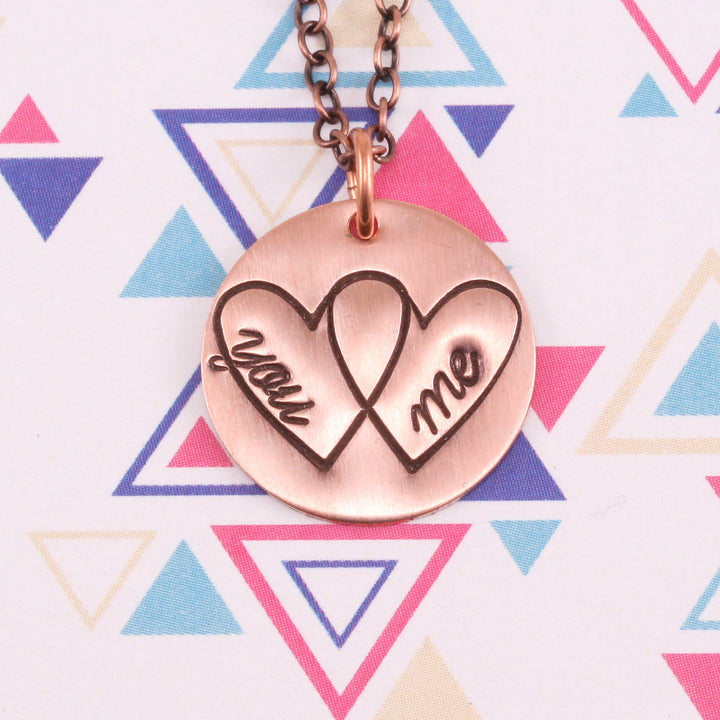Heart Metal Design Stamp, 11mm - Beaducation Original