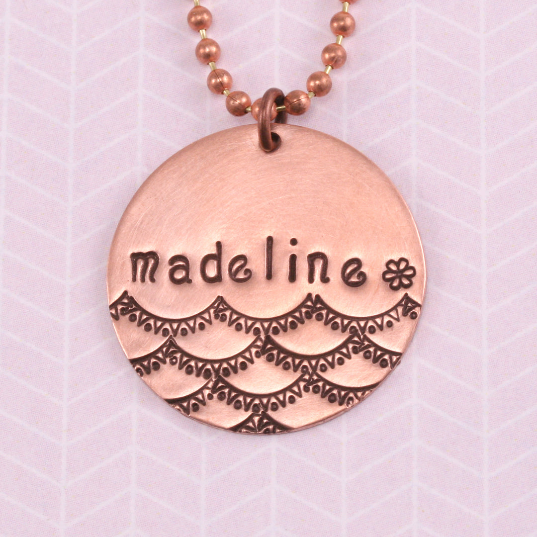 Triangle Curve Metal Design Stamp - Beaducation Original