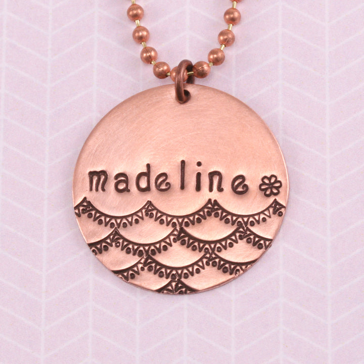 Triangle Curve Metal Design Stamp - Beaducation Original