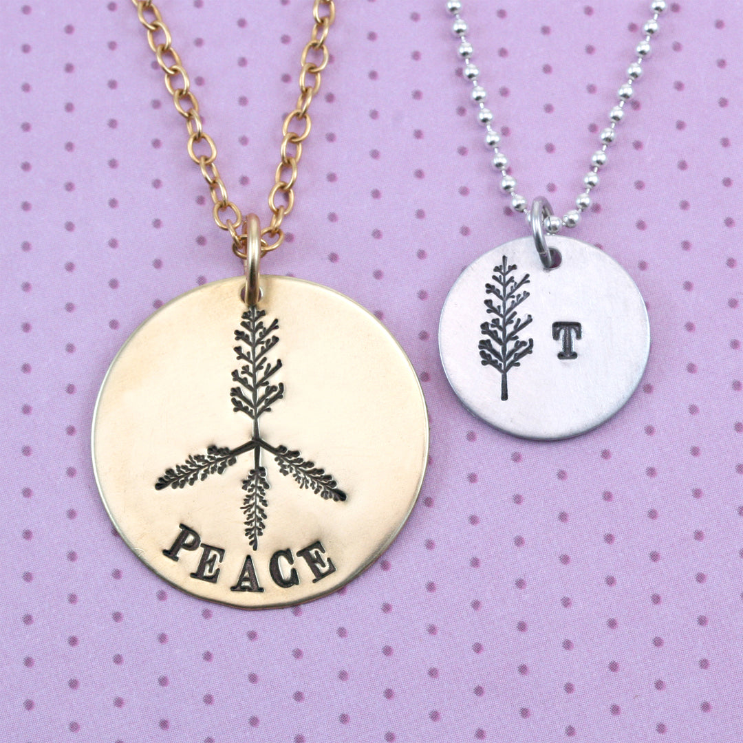 Medium Winter Tree 8mm Metal Design Stamp - Beaducation Original