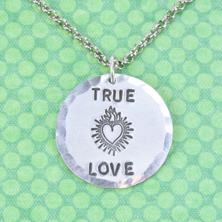 Large Sacred Heart Metal Design Stamp, 11.5mm Beaducation Original