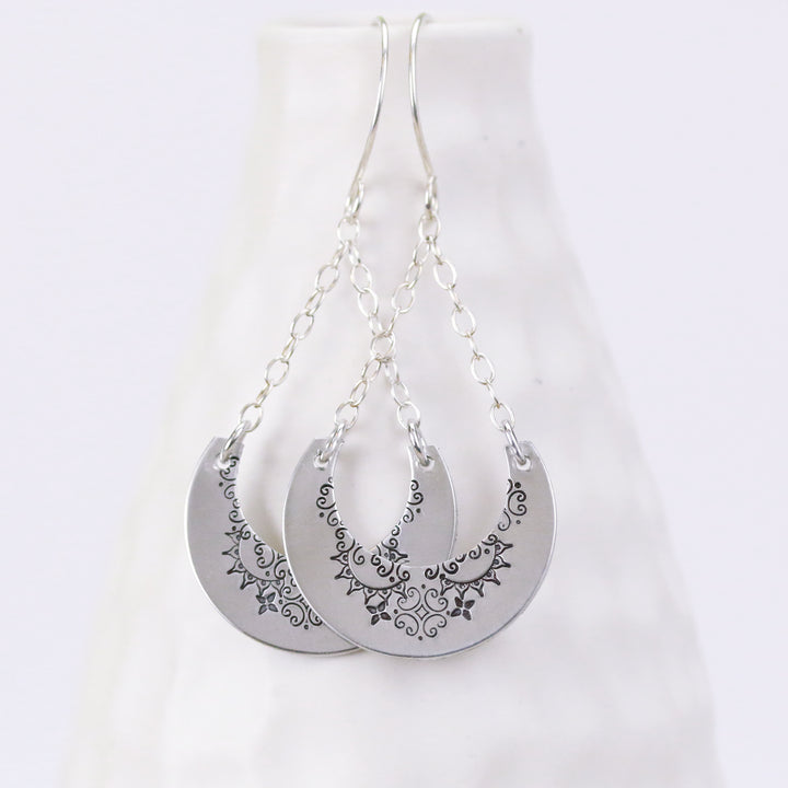 Indian Curve Metal Design Stamp - Beaducation Original