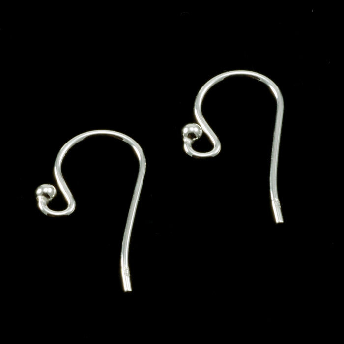 Sterling Silver Balled Earwires