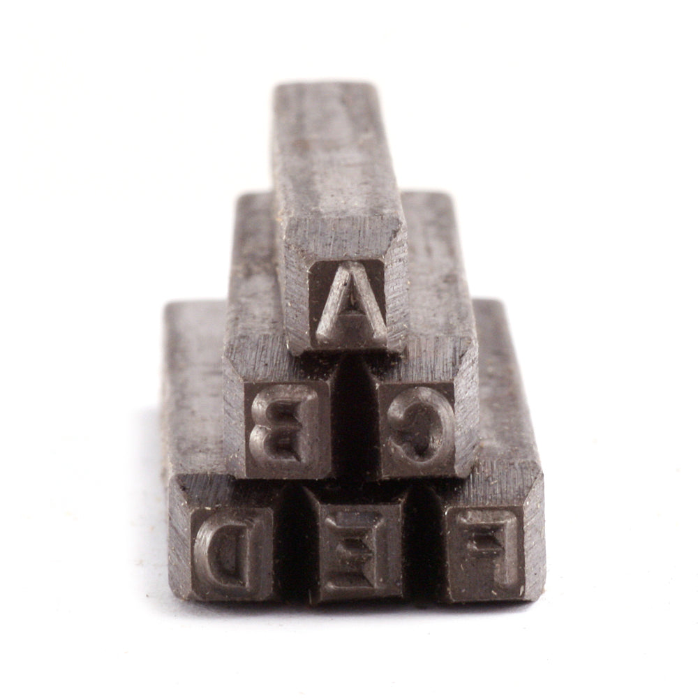 Small Custom Uppercase Alphabet Stamps – Infinity Stamps Inc.