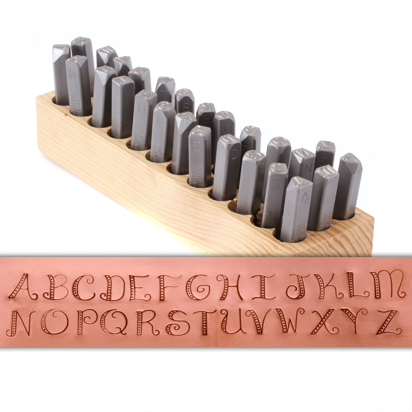 Letter Sets for stamping soft materials