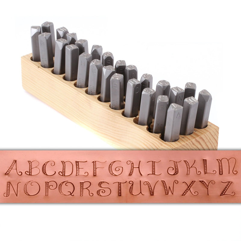 KI Memories Alphabet Stamp Set, 30 pieces, Capital Letters, Sealed Package,  New
