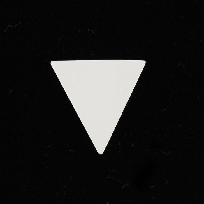 Sterling Silver Triangle, 19mm (.75") x 18mm (.71"), 24 Gauge